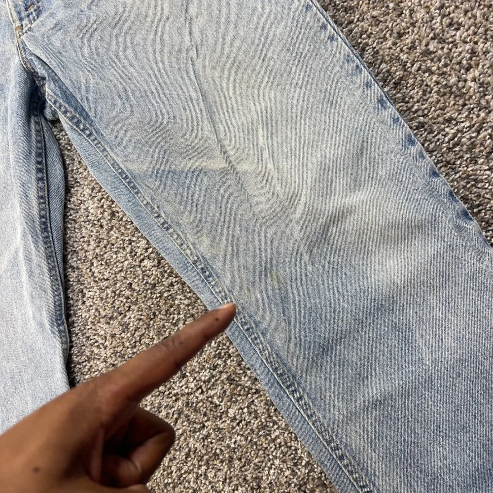 Vintage Levi's 550 Men's 35x32‎ Jeans USA Made Relaxed Fit Light Wash Denim 90s